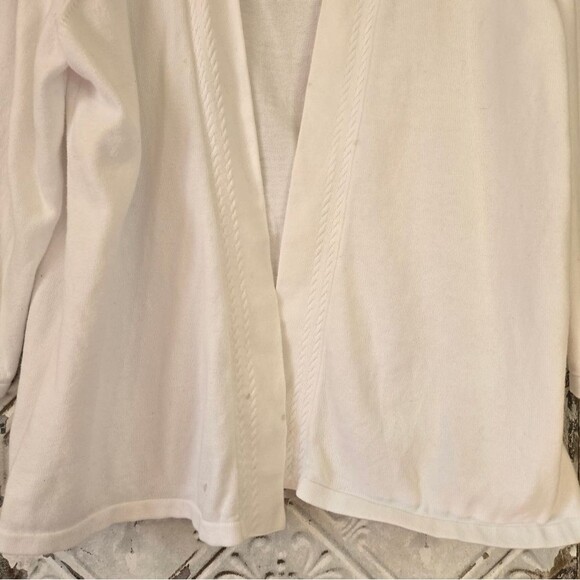 Talbots Women's Size XL 2 Set of Cardigan Open Sweaters Preppy Nautical - Picture 4 of 16